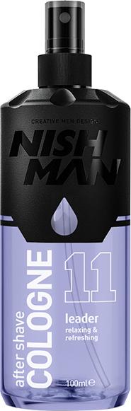 Nishman (Türkei) Nishman | After Shave Cologne 11 Leader - 100ml - Erfrischend - Herrenparfüm - Männerpflege