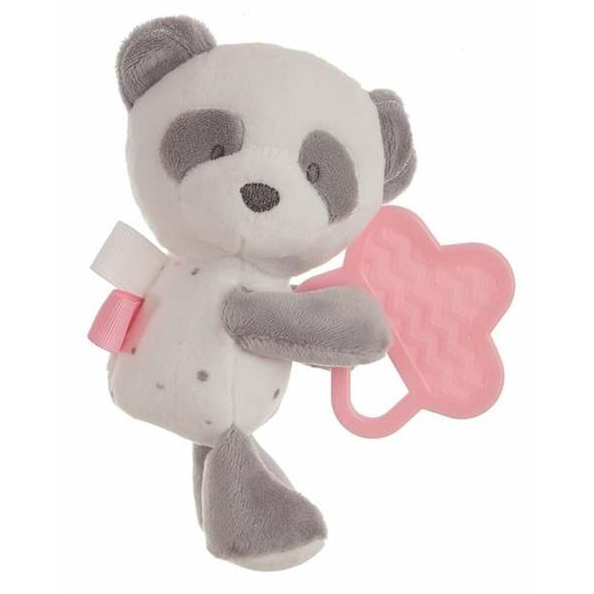 Out of the blue Baby-Beißring Pandaknochen Rosa 20 cm 25630