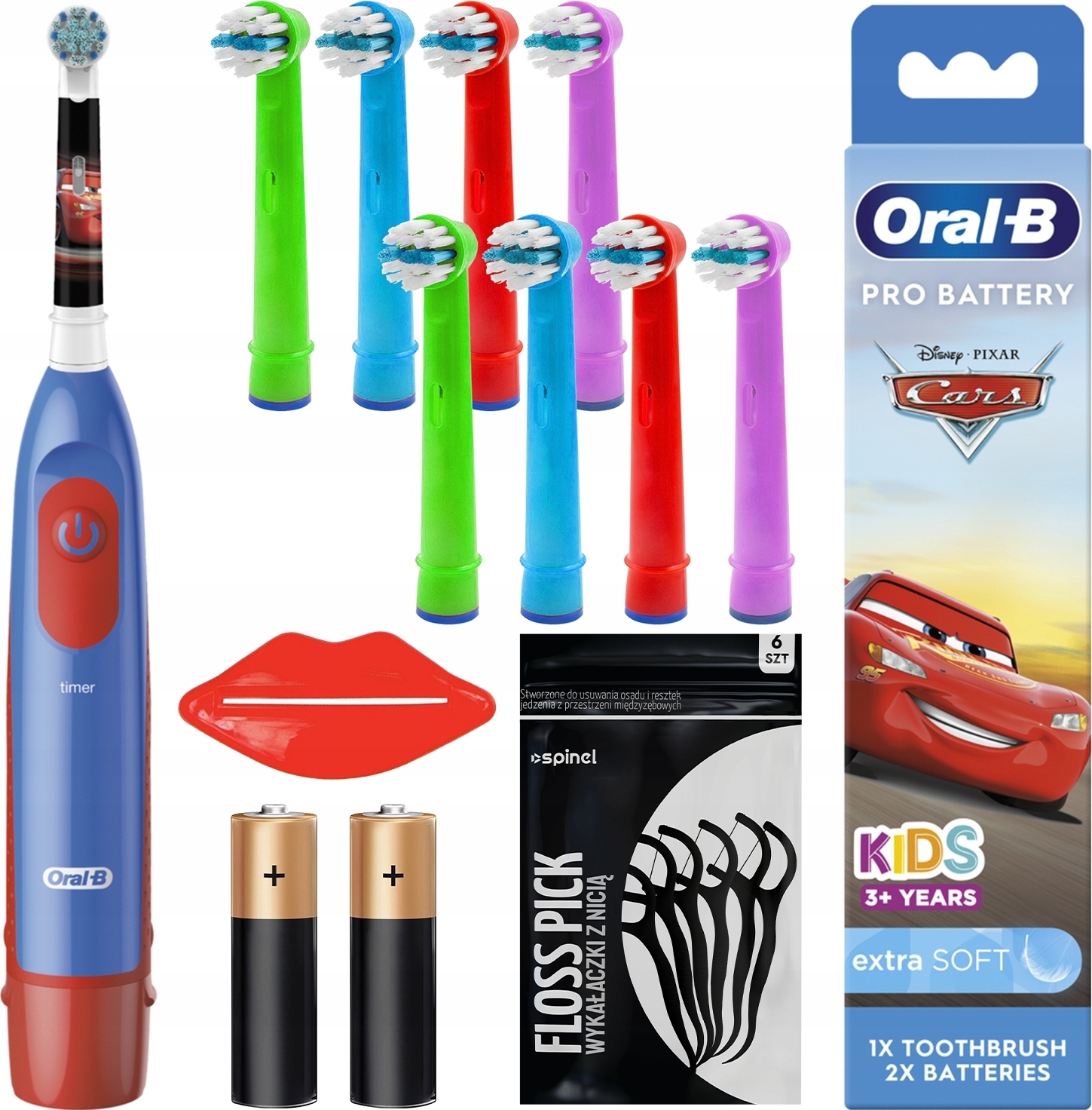 Oral-B Elektrika Pre Deti +9 Tipov + Časovač
