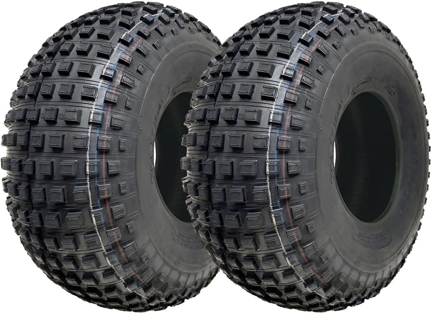22x11.00-8 Knobby ATV pneumatika, Quad trailer 22 11 8 pneumatika 4 vrstvová, sada 2 ks