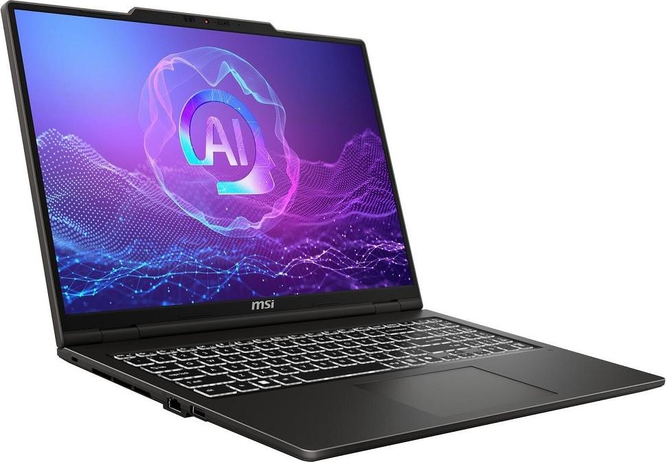 MSI VenturePro A16 AI+ A3HWEG-002, Solid Gray, Ryzen AI 7 350, 16GB RAM, 1TB SSD, GeForce RTX 5050, DE 00261L-002