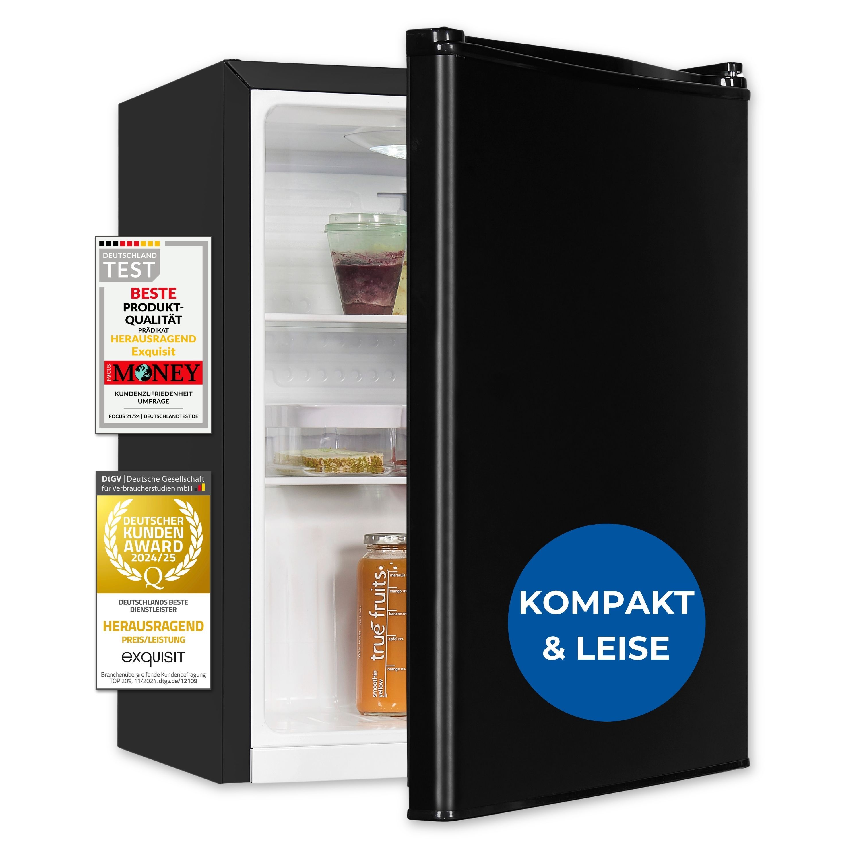 Kleine Schwarze Mini Tiefkühlschrank Kompakte Arbeitsplatte Tischplatte