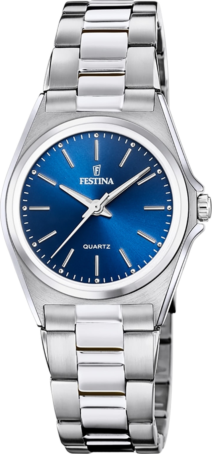 Festina dámske náramkové hodinky z nehrdzavejúcej ocele strieborné ležérne D2UF20553/3