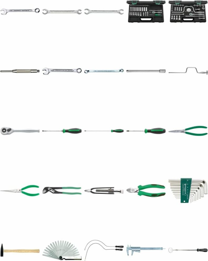 STAHLWILLE Werkzeug-Satz für Triebwerkmechaniker Modell13213a 127 St. 97846010