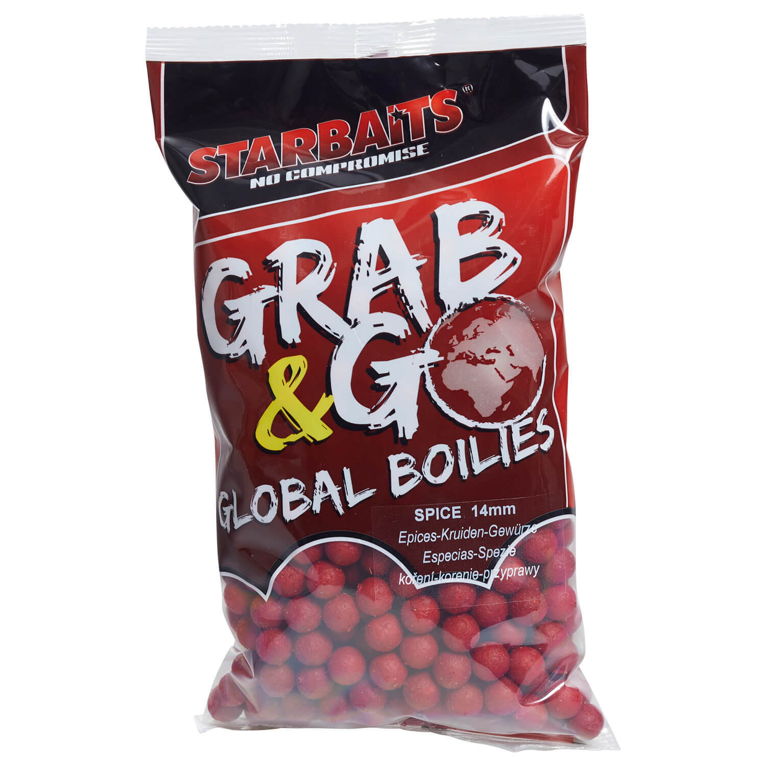 Starbaits Grab & Go Global Boilies 14mm 1Kg Spice ul-16818