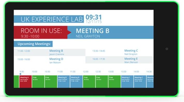 ALLNET Meetingraum RGB LED Tablet 10" RK3288 Android 10 a NFC/RFID - 16 GB - 25,4 cm