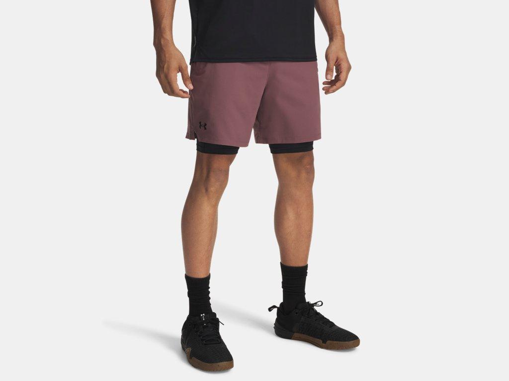 Shorts Under Armour 2-in-1 Vanish Woven Senior M maroon UA1373764_651#M