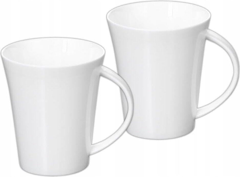 Wilmax - Tazze da tè e caffè - Set da 2-460 ml