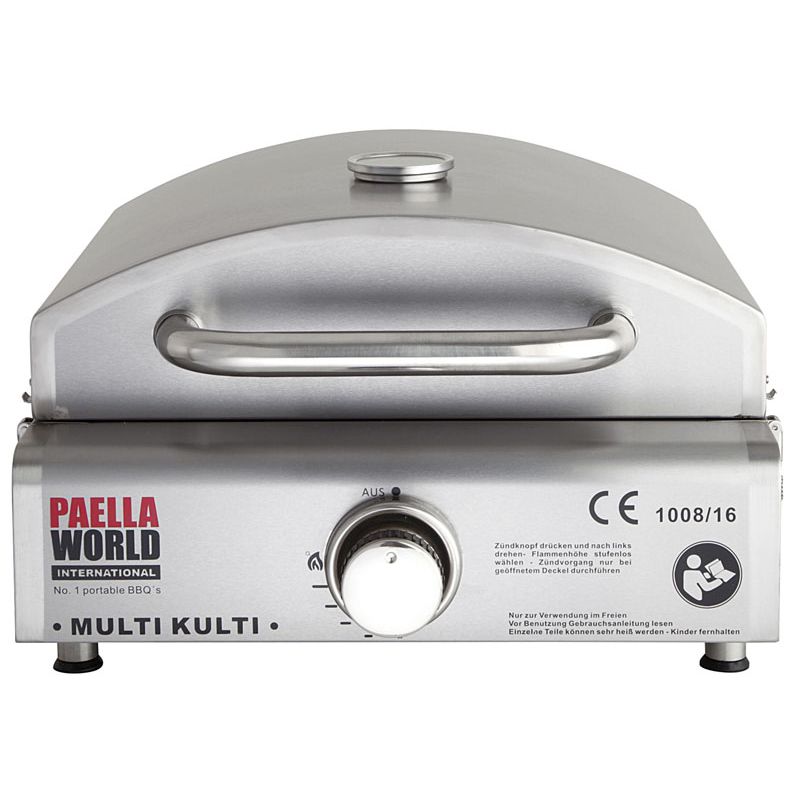 PAELLA WORLD - MULTI-KULTI, multifunkčný plynový gril bez bezpečnostného pilota