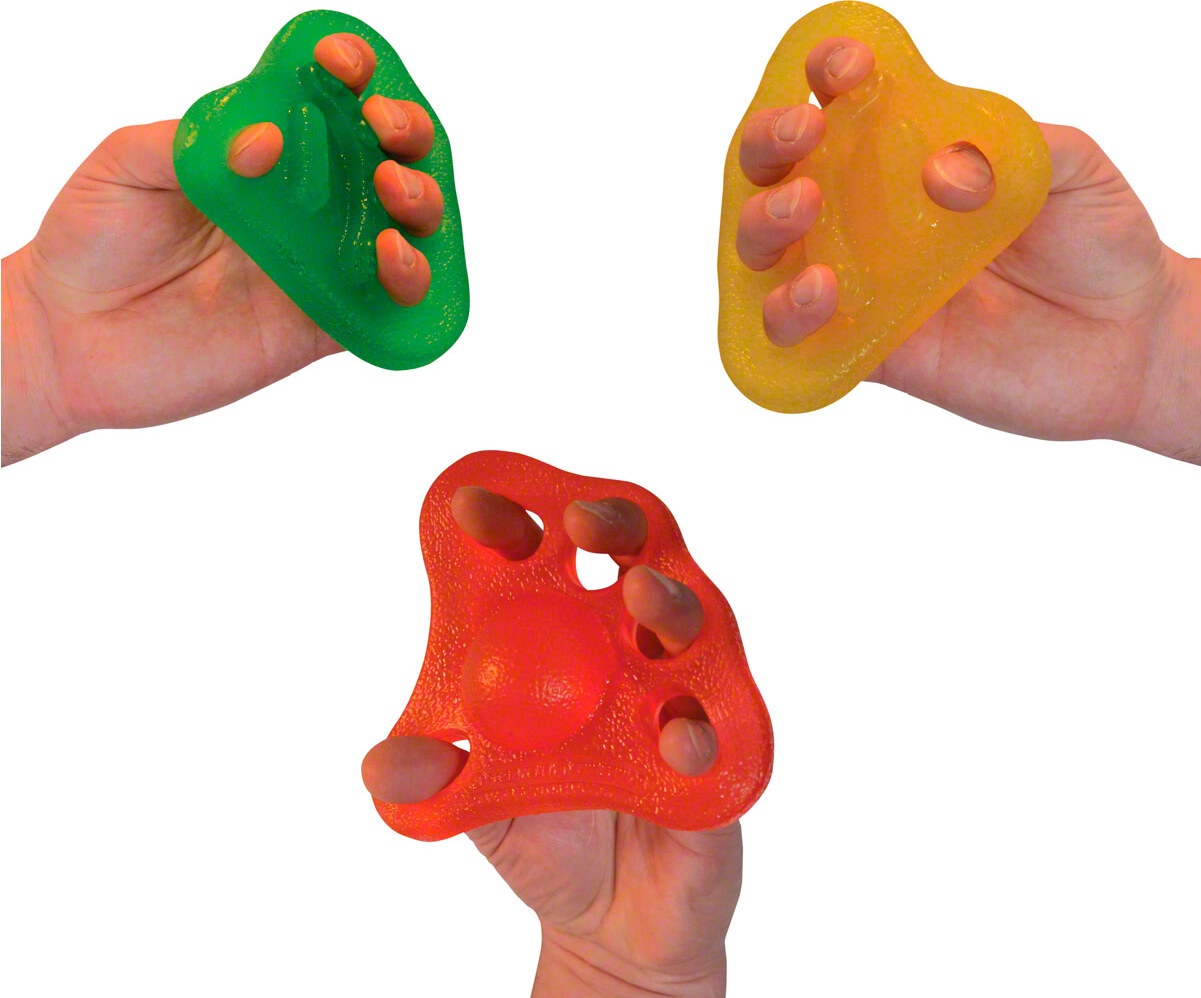 Sport-Tec Power-Web Flex Grip Handtrainer Fingertrainer Unterarmtrainer 3er Set 21159