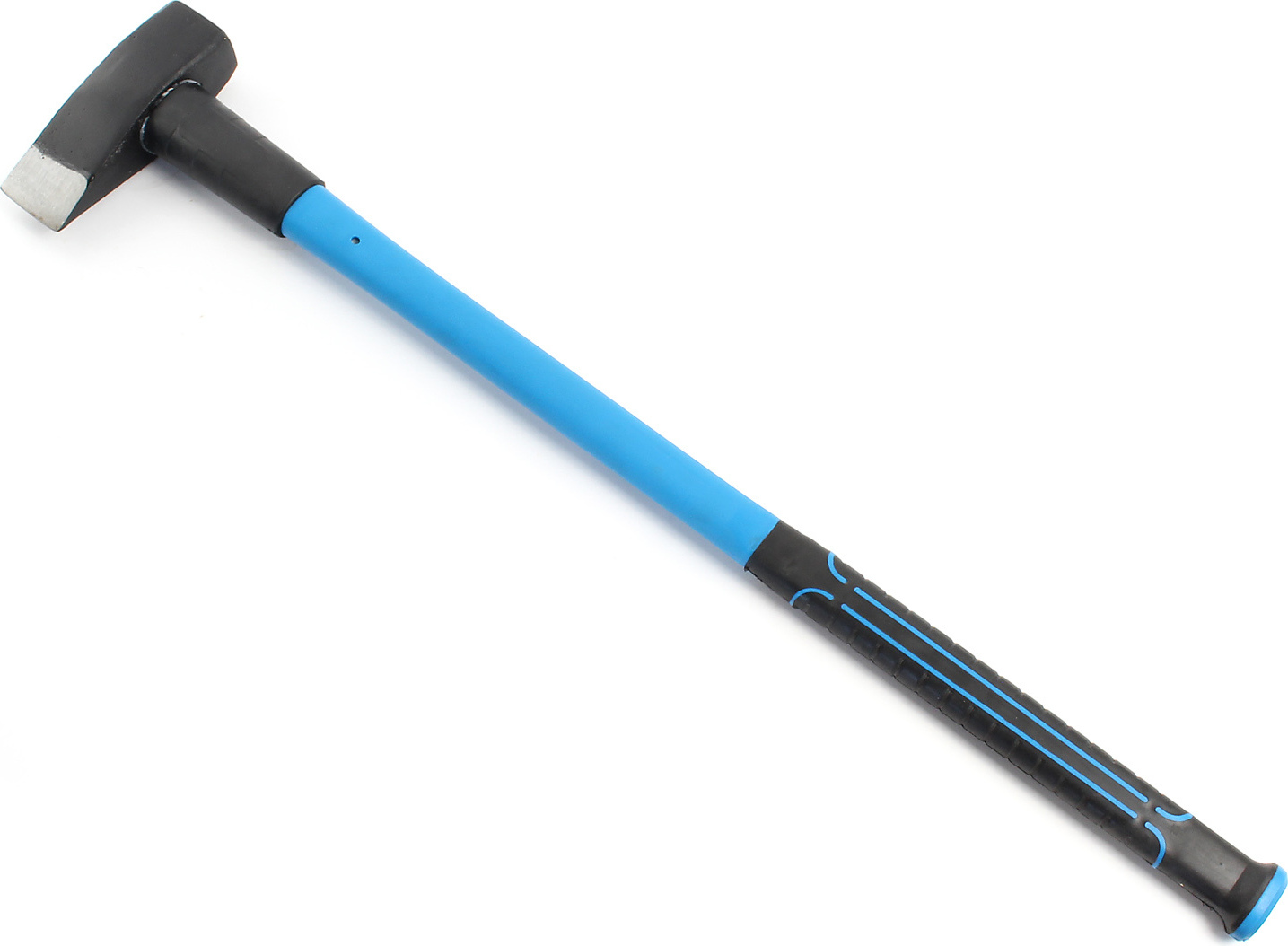 Wiltec Spalthammer 3,6 kg mit 910 mm Stiel aus Fiberglas und Klinge Kohlenstoffstahl, Holzspalthammer, Holzspalter 63034