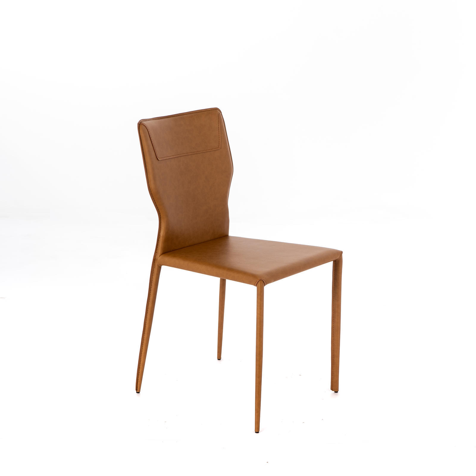 Stones Kim - Orangefarbener stuhl 2-tlg