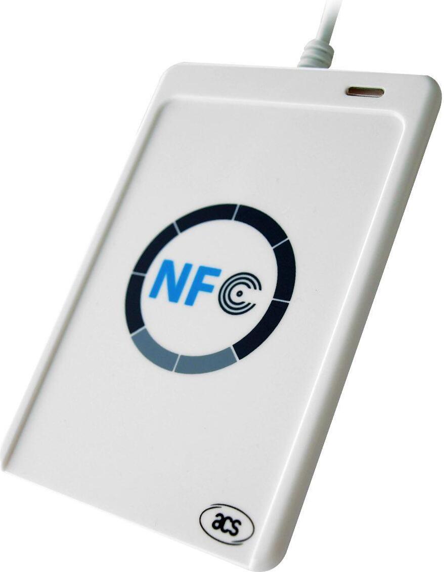 ETEKJOY ACR122U NFC RFID 13.56 MHz Lector de tarjetas inteligentes sin