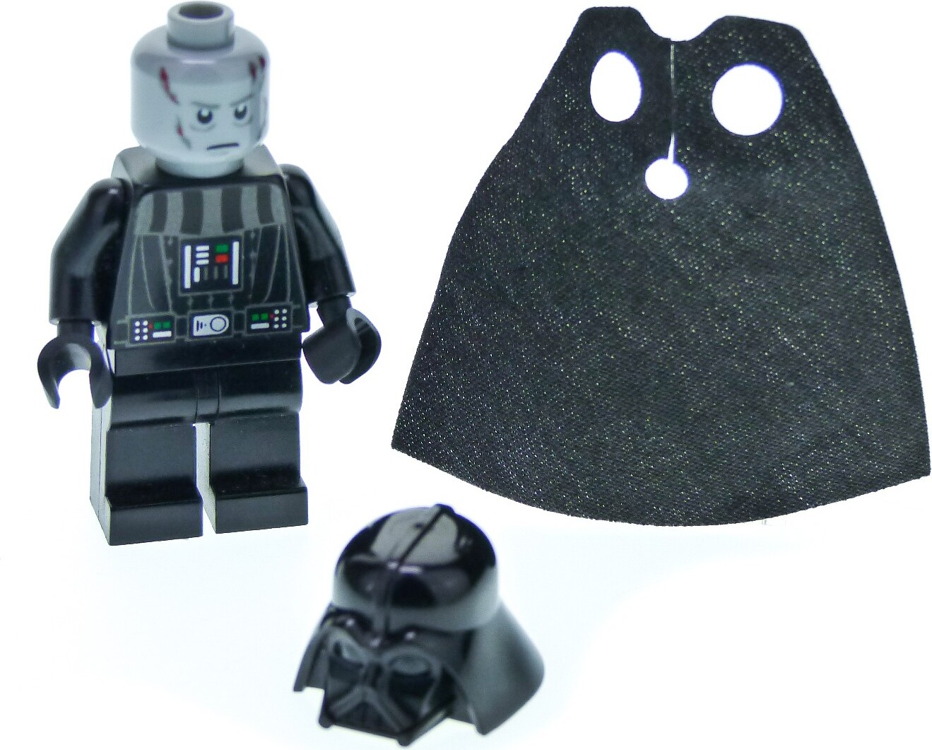 1x minifigúrka Lego Star Wars Darth Vader čierna Hviezda smrti 10212 7965 sw0277