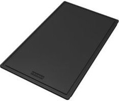 Franke Mythos Masterpiece schwarze Kunststoff-Schneidebrett 230x432mm 112.0676.854