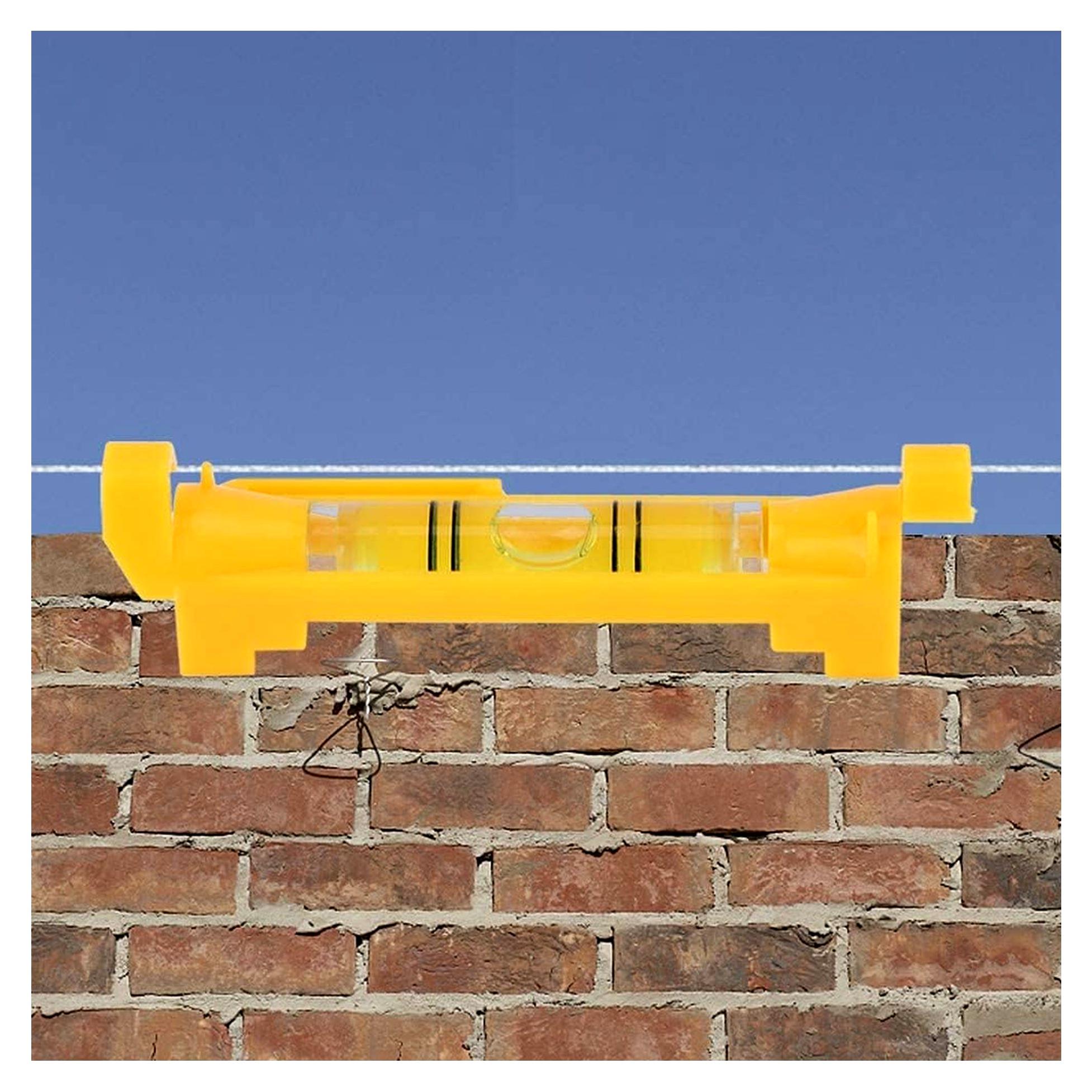 Markenlos Wasserwaage, 5 Stück, hängend, für Bau, Ingenieurwesen und Vermessung