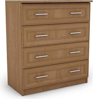 Sideboard 80 Olcha - Schubladenkommode in Eicheoptik, 80x92x44 cm, Pfleiderer Laminat