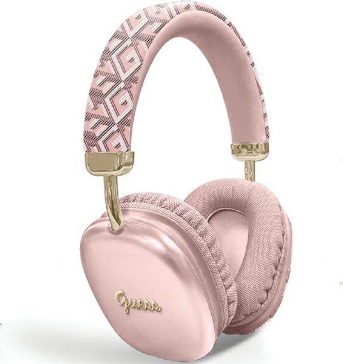Bezdrôtové slúchadlá GUESS Bluetooth 5.3 Kopfhörer OnEar Script Metal Logo