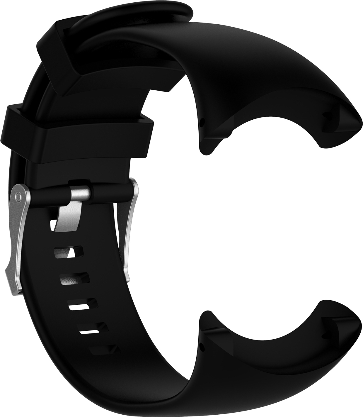 Ersatzarmband Für Suunto Core – Silikon, Wasserdicht, Mit Edelstahlverschluss