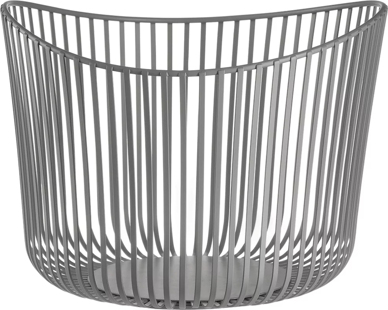 Blomus Aufbewahrungskorb Modo, Stahl pulverbschichtet, Satellite, 31.5 cm, 66432