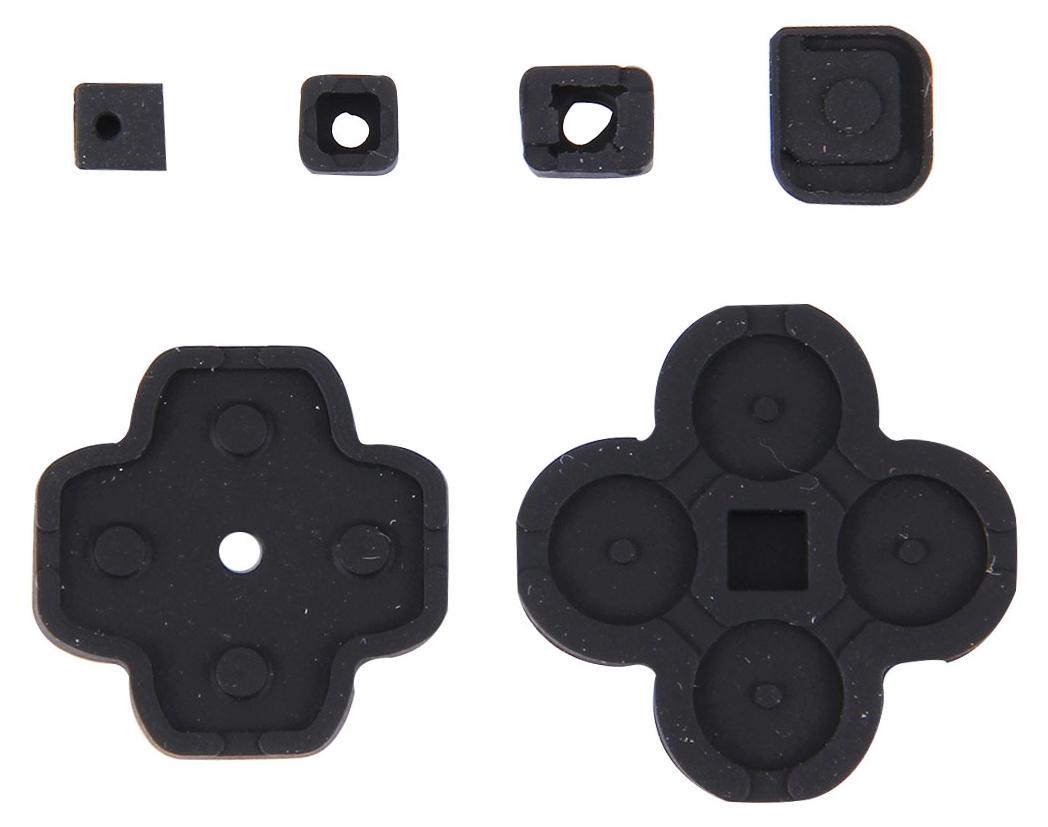 Wigento Für Nintendo 3DS Tastenanschlag Gummi Ersatzteil Reparatur Zubehör Konsole RP-NIN-14