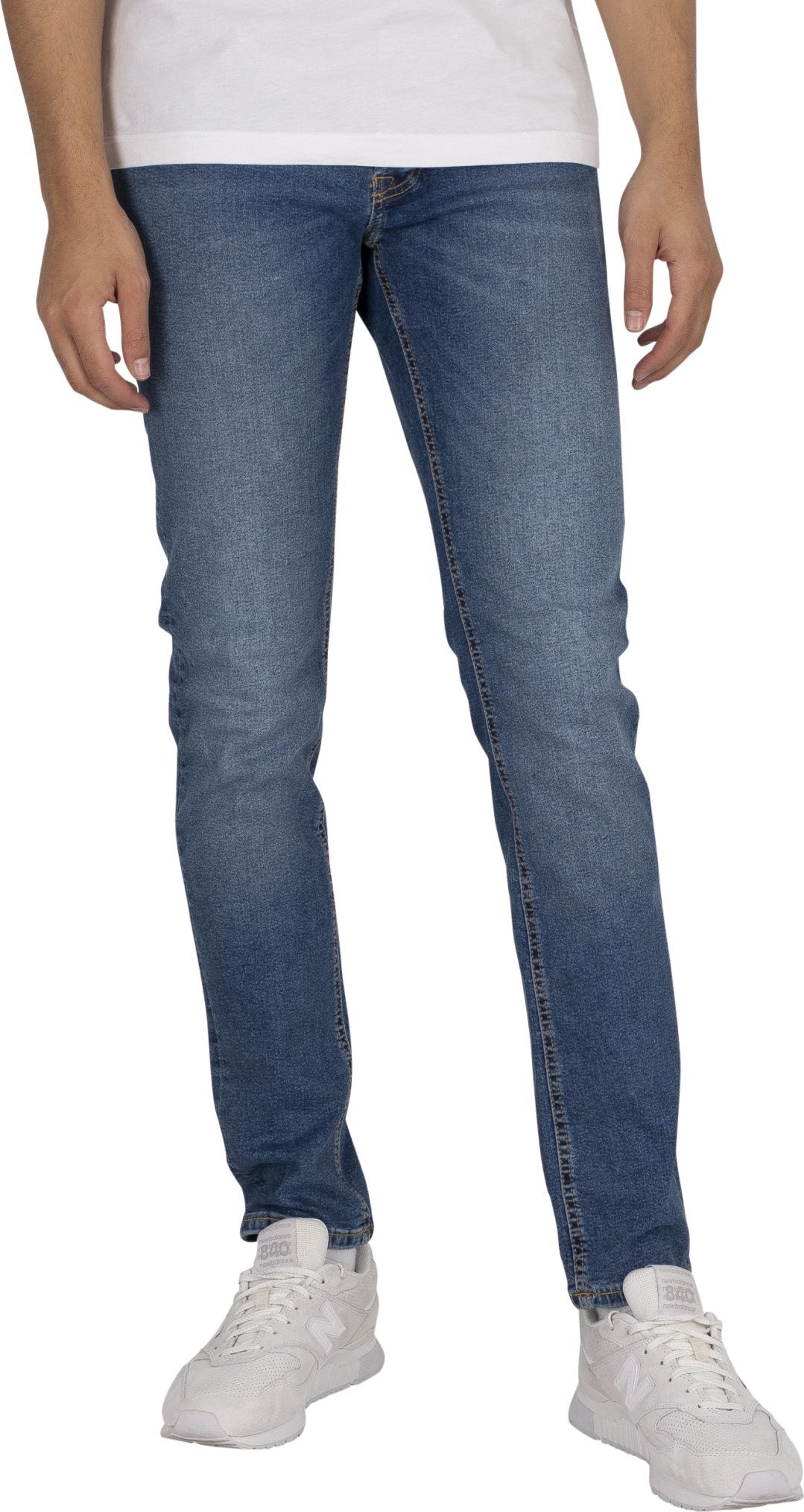 JACK & JONES Herrenjeans JjiGlenn Slim Fit | Mit Stretch | Five-Pocket, Niedrige Leibhöhe