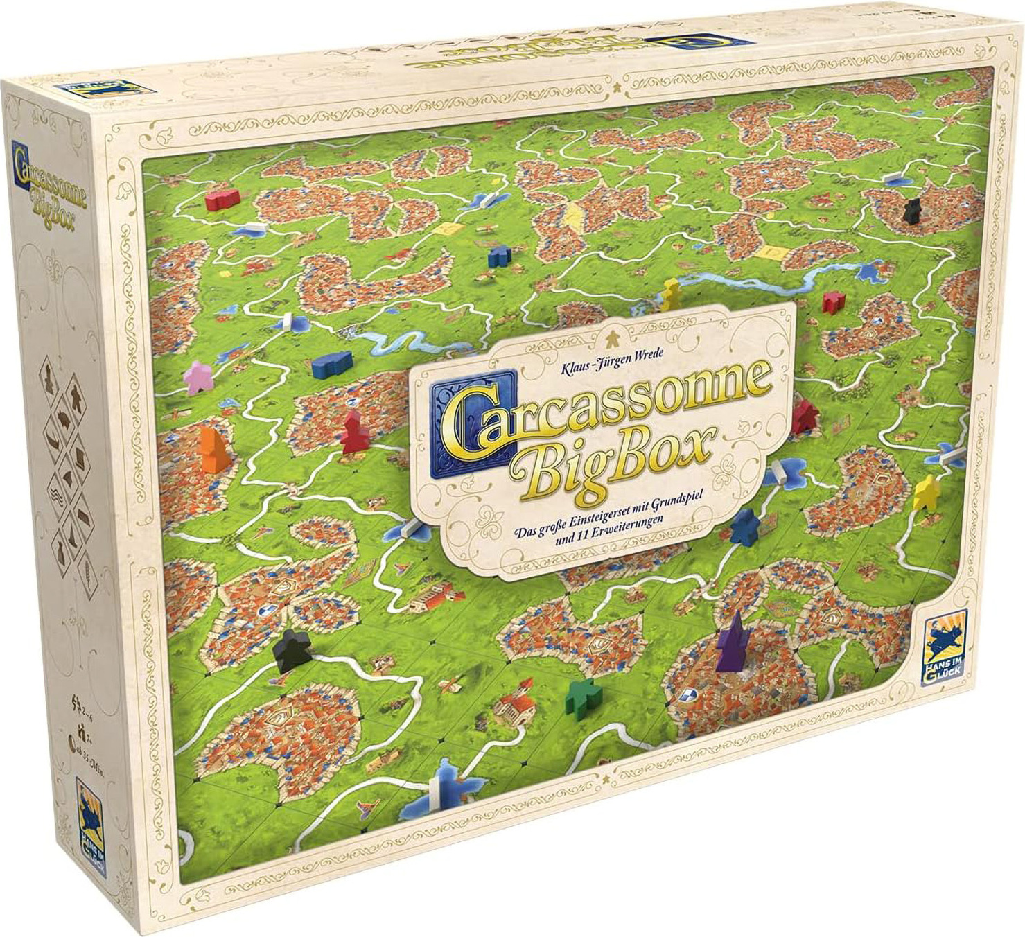 Brettspiel Carcassonne - Big Box