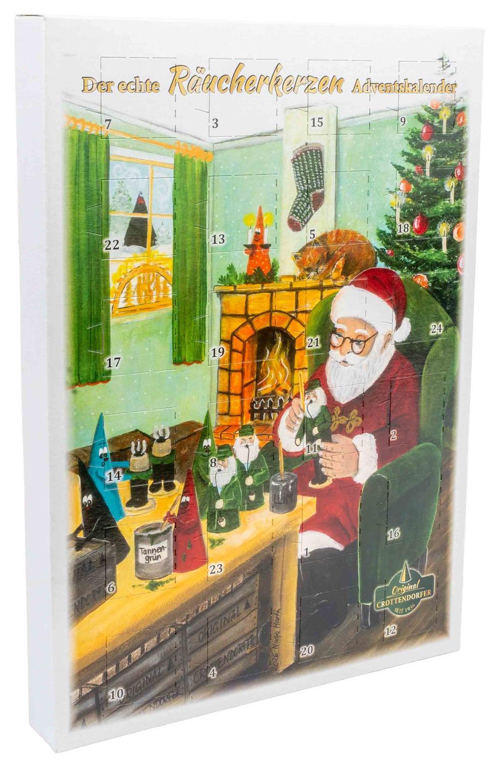 Crottendorfer Räucherkerzen Räucherkerzen Adventskalender A4- CR0226