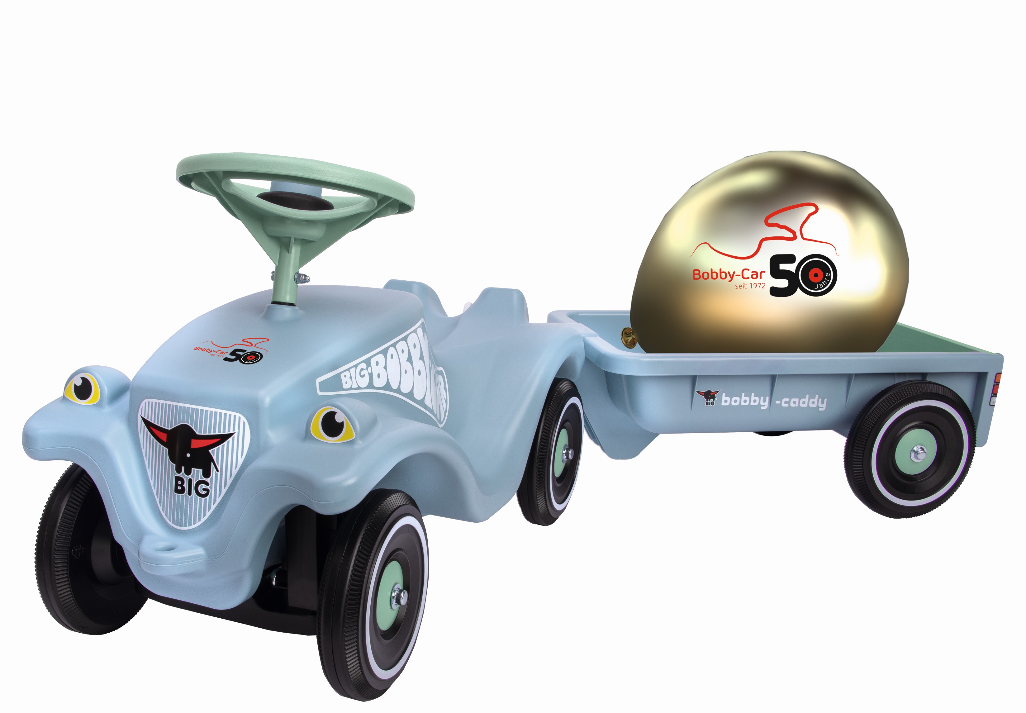 B-WARE Bobby-Car BIG Spielwarenfabrik Neo Trailer Anhänger Spielzeug Zubehör 