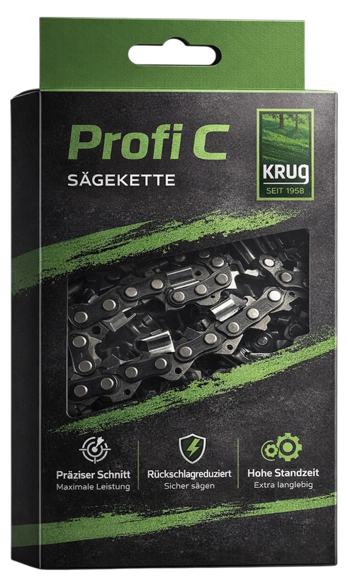 Krug Profi C Sägekette 3/8 1.5 mm 74 TG Ersatskette