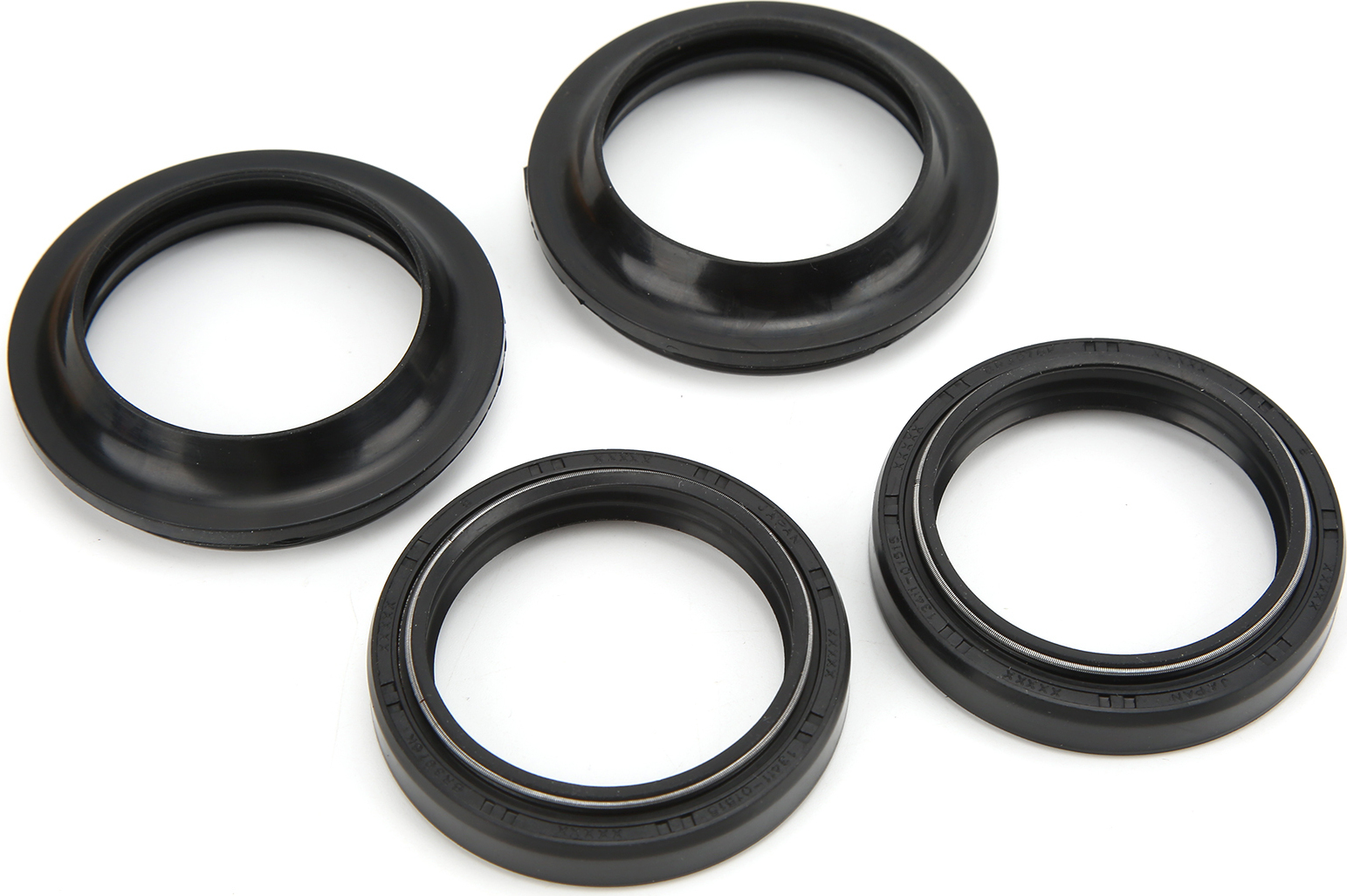 Cocosity Front Fork Oil Seal,Front Fork Shock Oil Seal,Front Fork Damper Oil Seal,Fork Damper Oil Seal,Front Fork Dust Seal,Front Fork Oil Dust Seal Kit