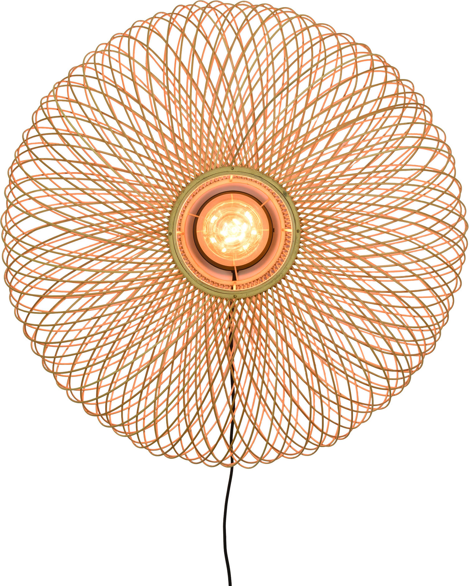 GOOD&MOJO - Wandlampe Cango - Bambus - Ø60cm CANGO/W/6025/N