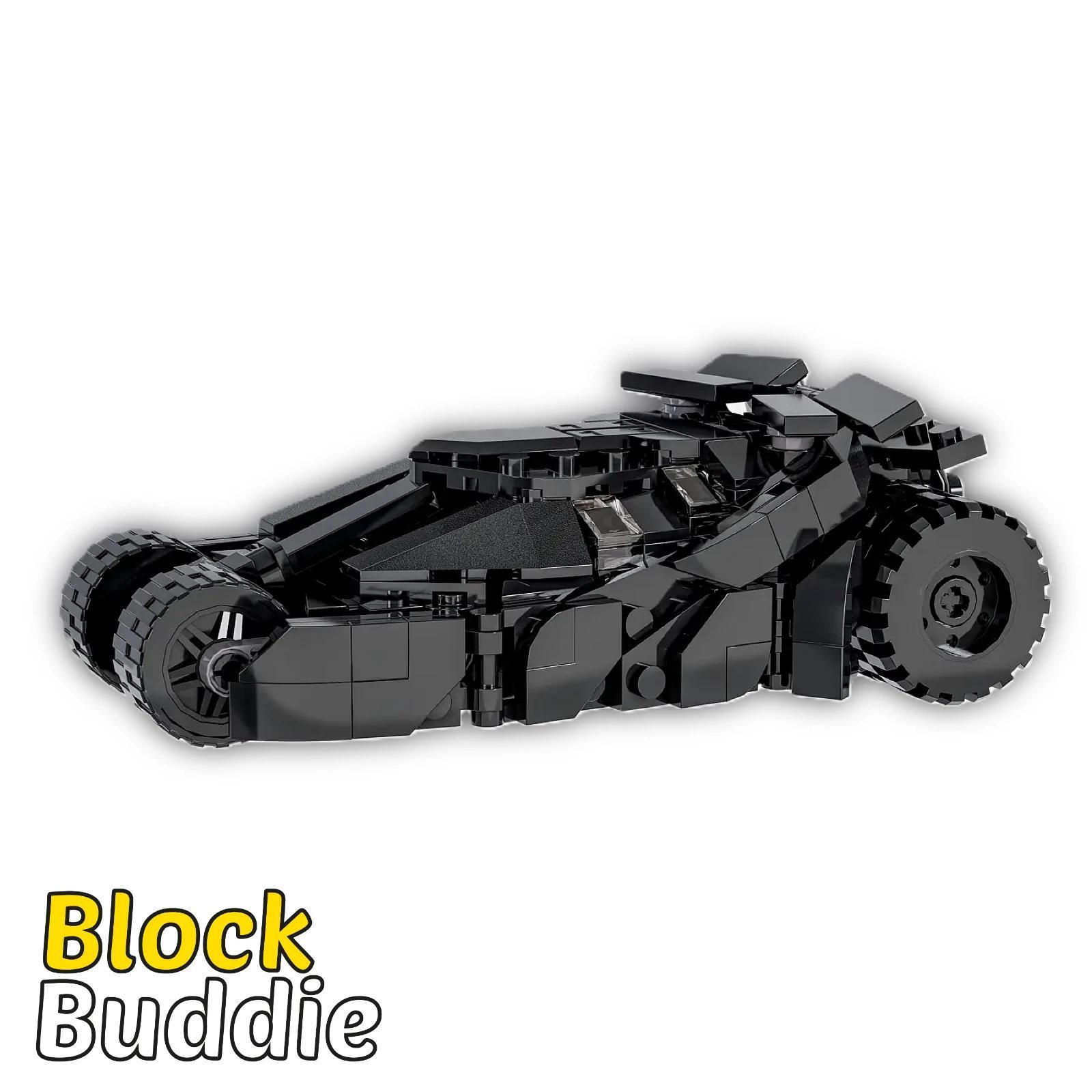 Modbrix Batman Dark Knight Tumbler Klemmbaustein Set Schwarzes Militärfahrzeug