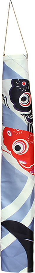 Stuttg Japanische Nobori Koinobori Carp Streamer Windsock Fish Flag Kite Restaurant Dekoration-rot schwarz ,Größen:70cm 2258684@Stuttg