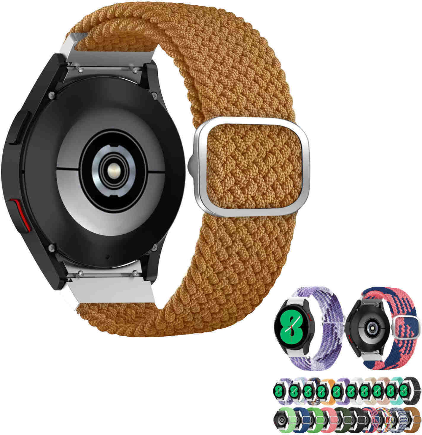 Pre Samsung Galaxy Watch FE 6 5 4 Normal Pro Classic Nylon Arm Band