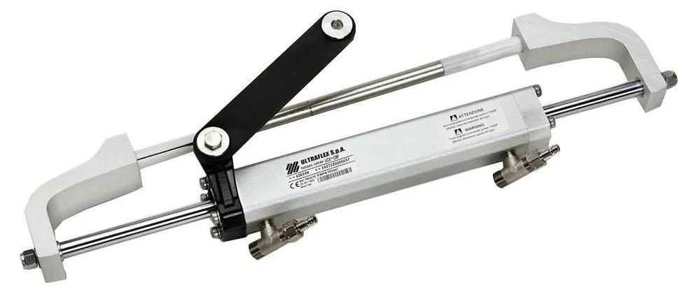 Osculati | Lenkzylinder Ultraflex UC81-OBF - Schwarz - Ausbalanciertes Lenkverhalten - Für Außenborder bis 115 PS 4344607
