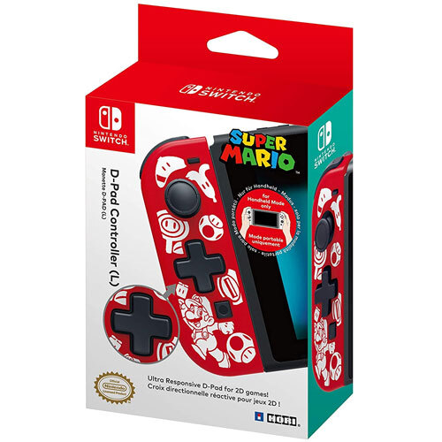 Ovládač pre Switch D-Pad (L) Super Mario HORI - Hori NSW-151U - (Nintendo Switch Hardware / Ovládač)