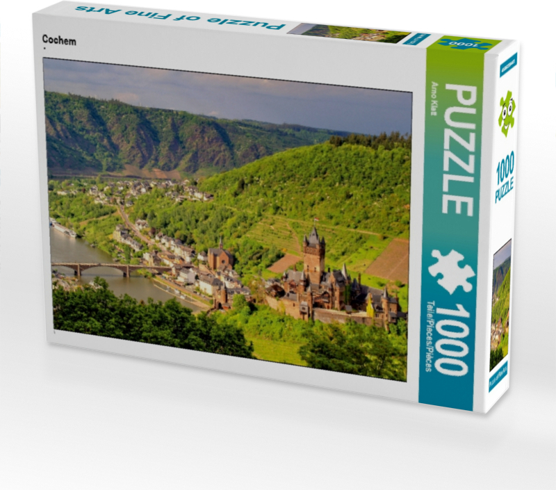 Calvendo Cochem 1000 Teile Puzzle quer 640x480mm, Klatt Arno; 7286870