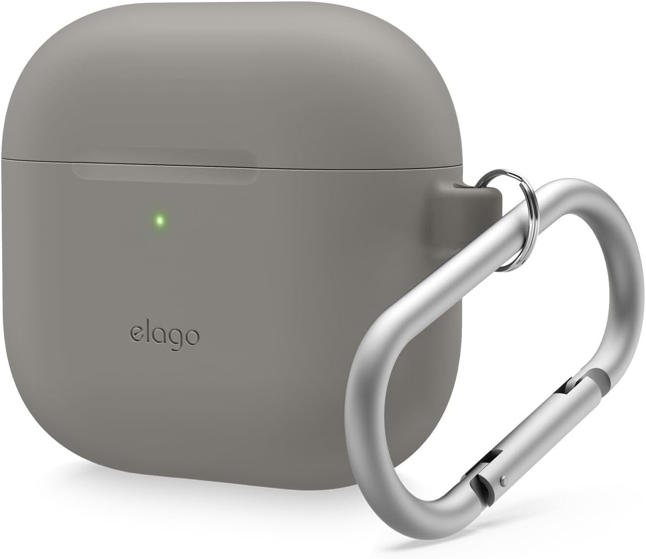 Elago Silikon-Hängehülle für AirPods 4 Mittelgrau EAP4SC-HANG-MGY
