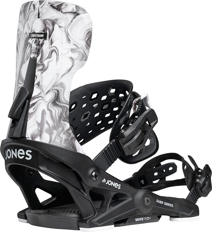 Jones Meteorite Surf Series Snowboardbindungen Grau S Grau S J.26.BNU.MES.BK.2S.1