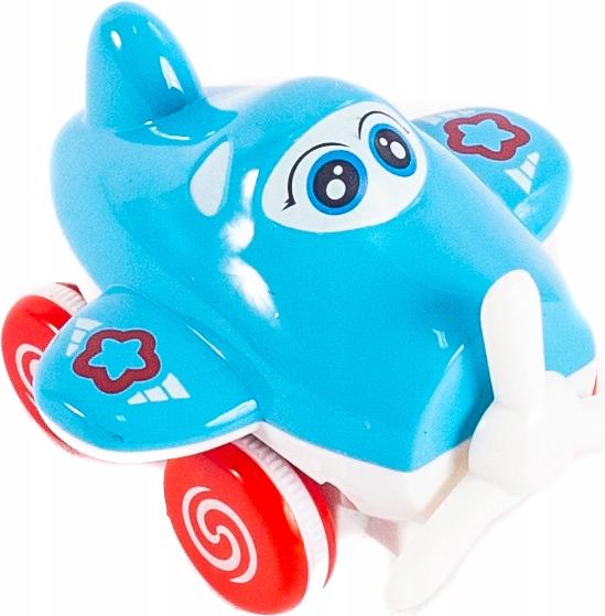 Midex Spielzeugflugzeug mit Antrieb & drehbarem Propeller - Kleines Flugzeug für Kinder