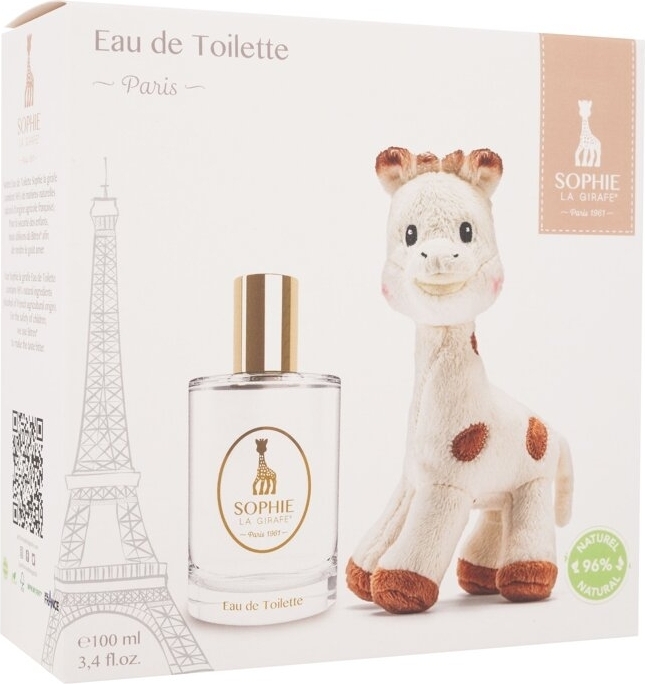 Sophie La Girafe La Girafe unisex toaletná voda 100 ml + darčeková sada plyšových hračiek