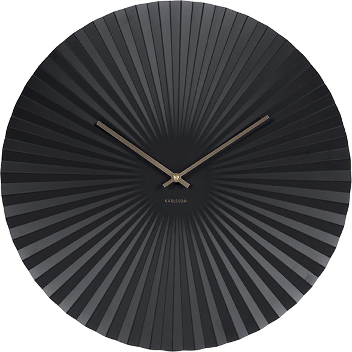 Horloge murale acier couleur or 40cm Sensu | Maisons du Monde