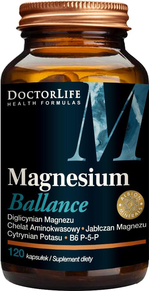 Doctor Life Magnesium Ballance Citrat+Hydroxybutyrat+B6 120 Kapseln