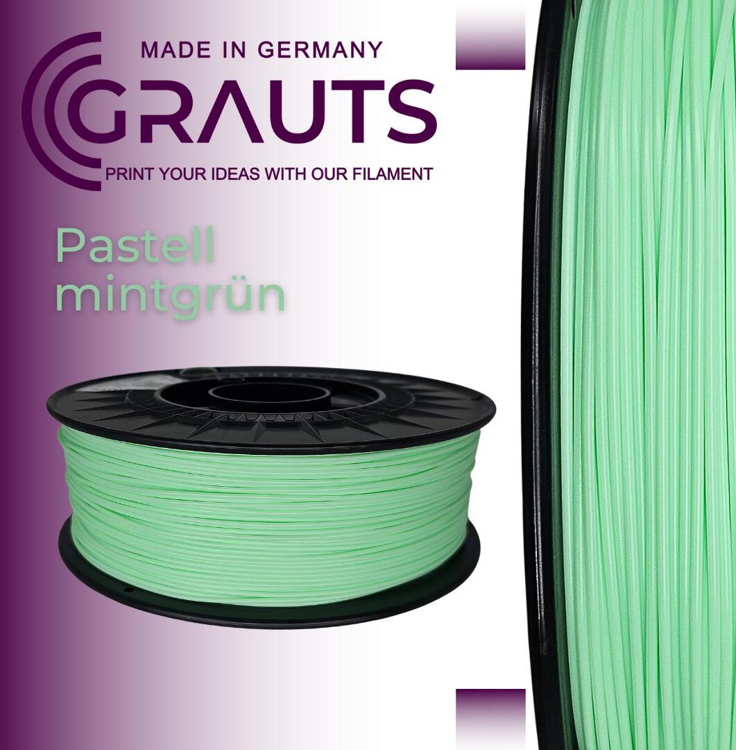 PLA Pastell mintgrün Grauts