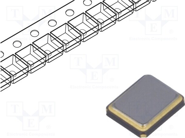 TNE 2x Resonator: Quarz 12MHz 9pF SMD 10ppm 3,2x2,5x0,7mm 3225-12M-SR Quarzresonator _1GH_3225-12M-SR