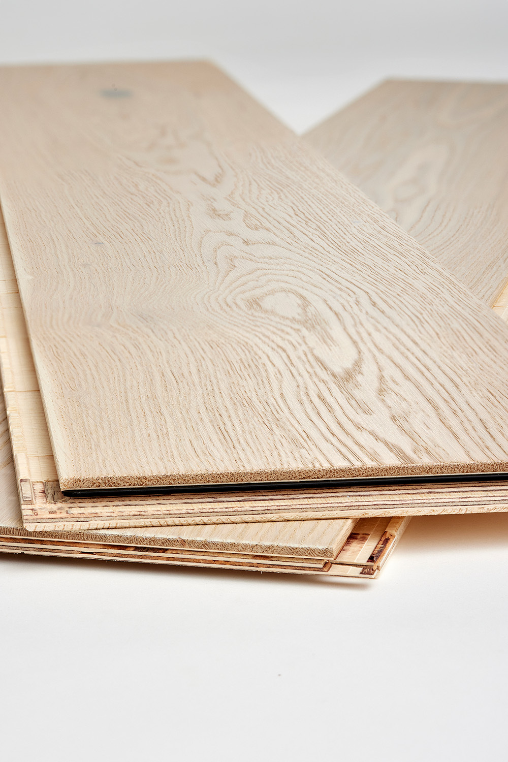 Holzfloors Parkettbrett Vintage - Neu Weiß 14 x 234 x 2430 m keine