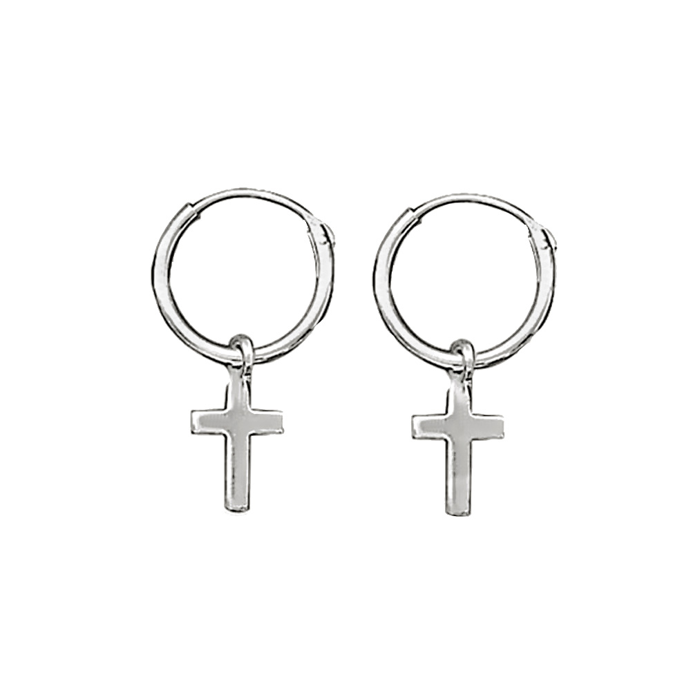 925er Sterling Silber Ohrringe 15mm Keltische Creolen für Damen oder Herren LARP 
