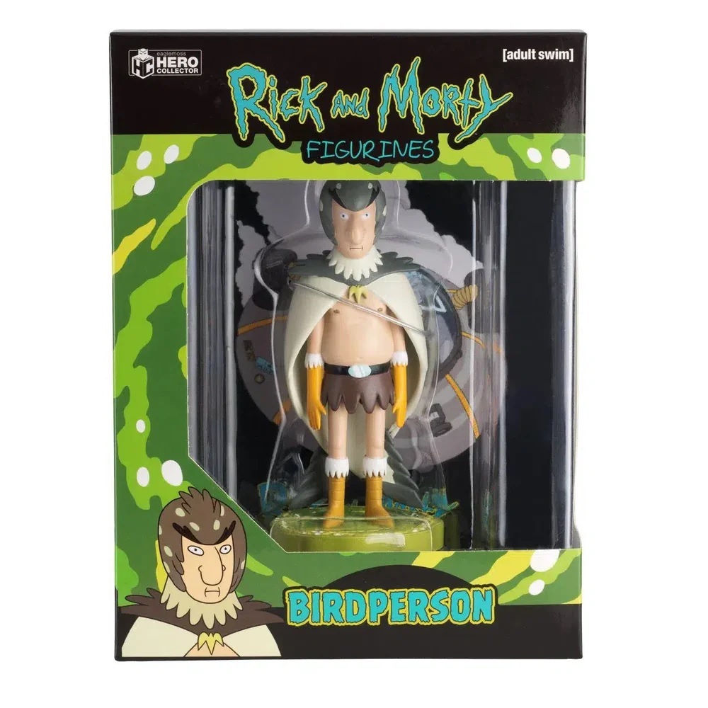 Eaglemoss Rick & Morty Birdperson Figur 1:16 DT_RAMUK007 A