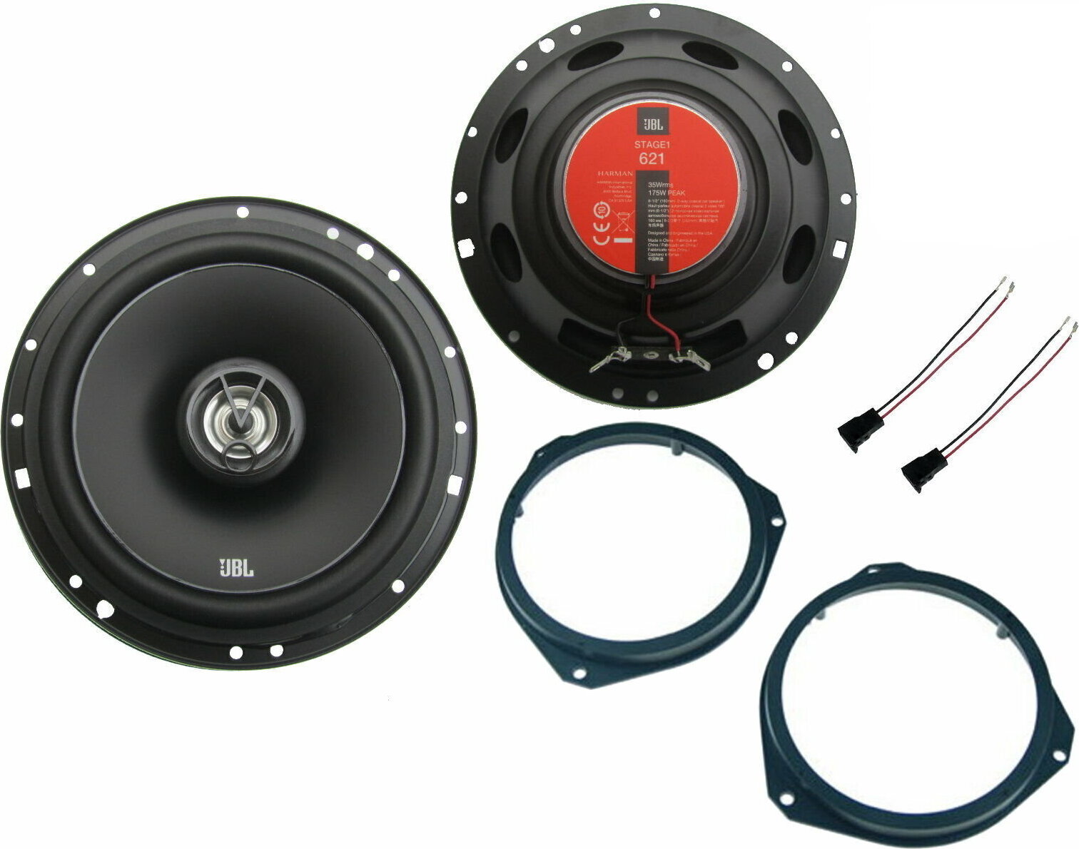 DSX JBL Lautsprecher Set für Citroen Jumper 250 Bj 06-23 Tür vorne 350 Watt jblcitroenjuvo